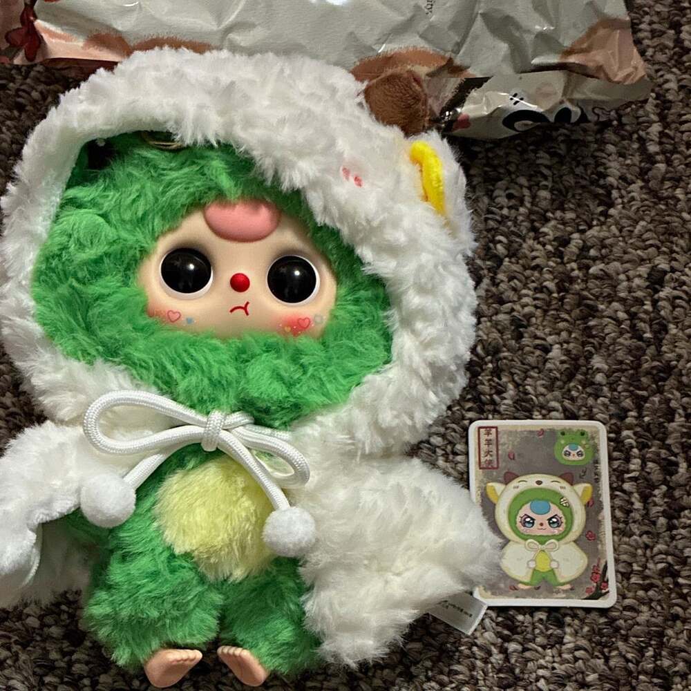 Baby Three not you hero plush Blind Box sheep hood I’m not a warrior no box